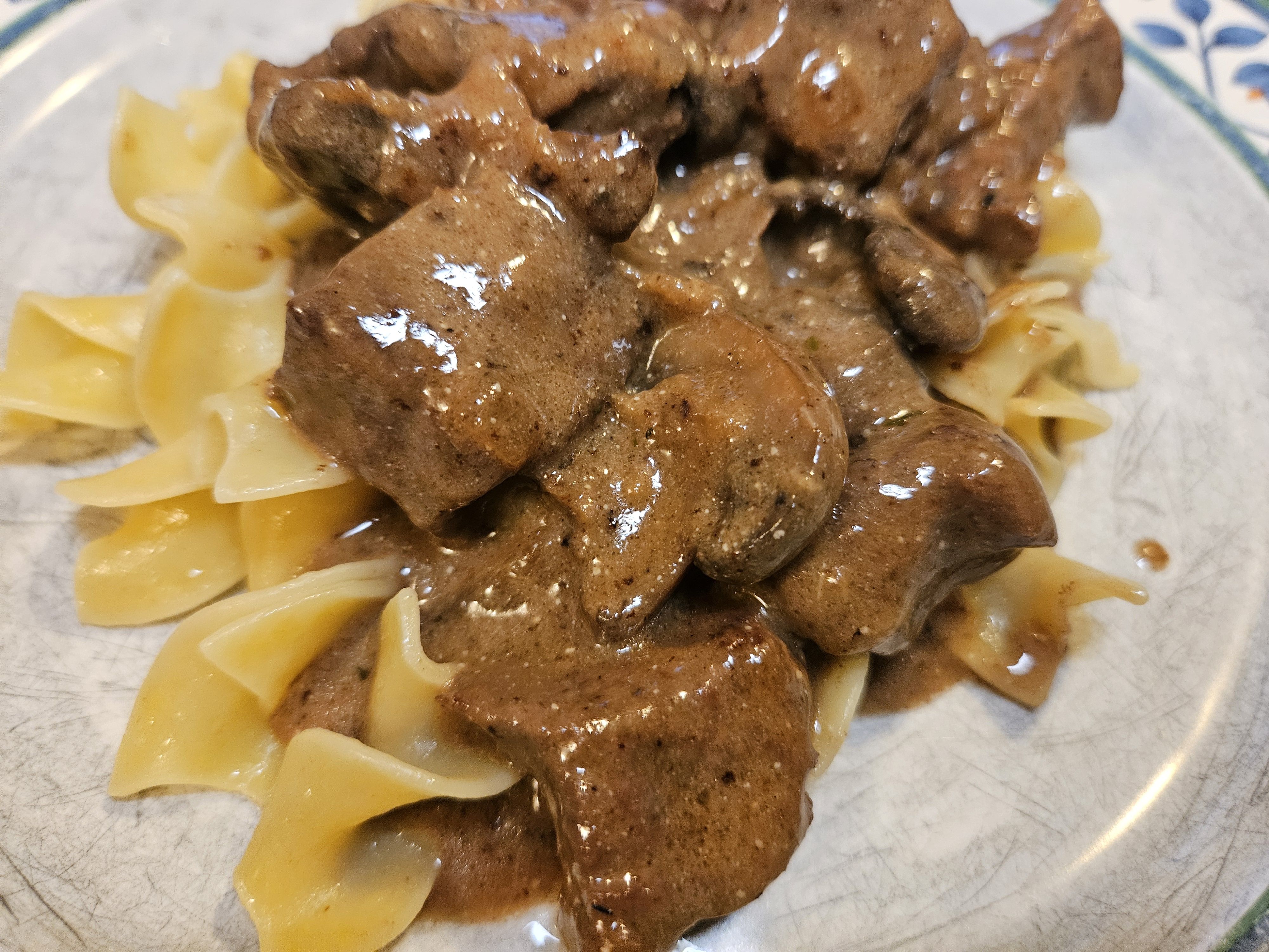 Beef Stroganoff