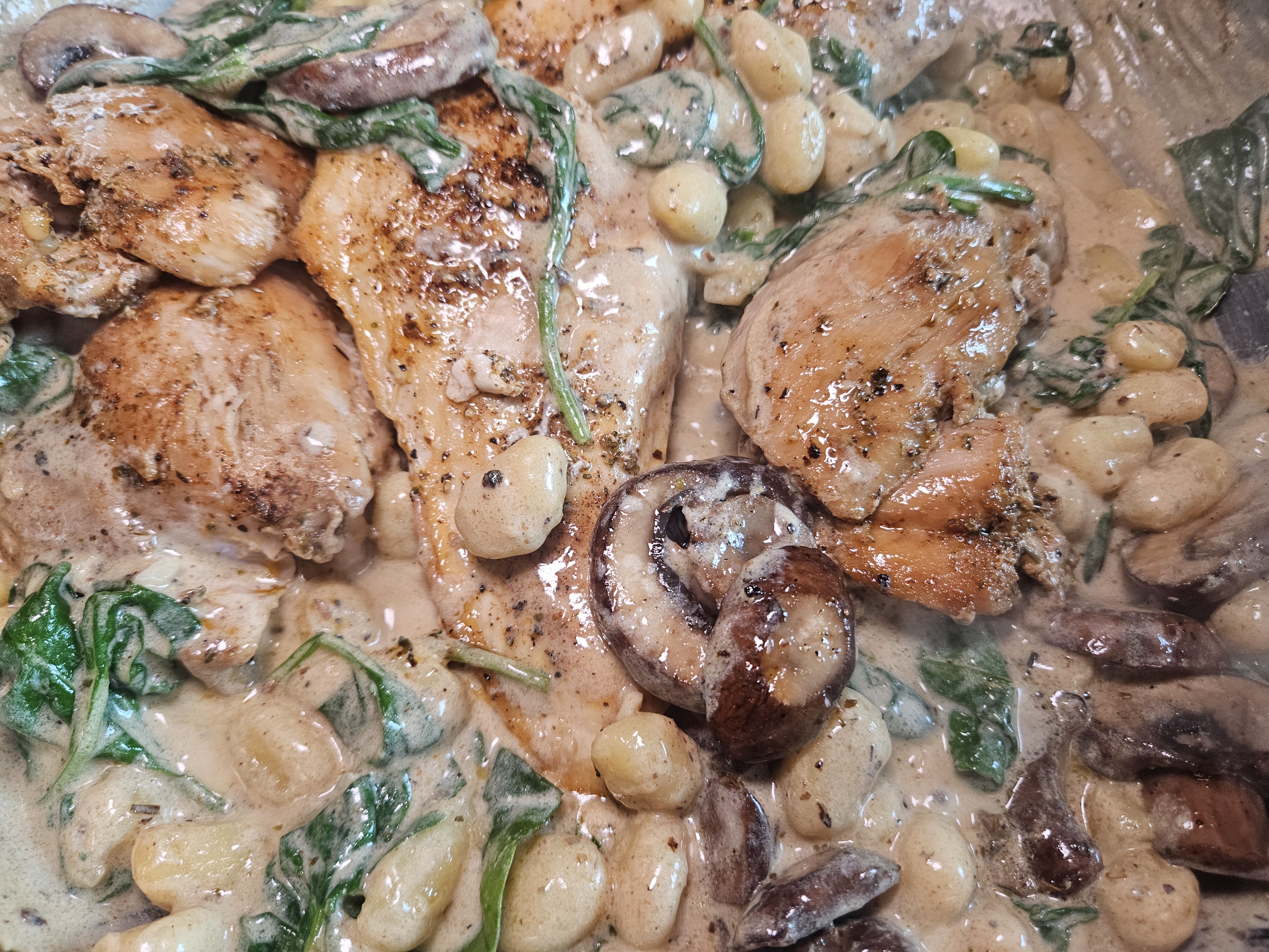 Creamy Chicken and Gnocchi